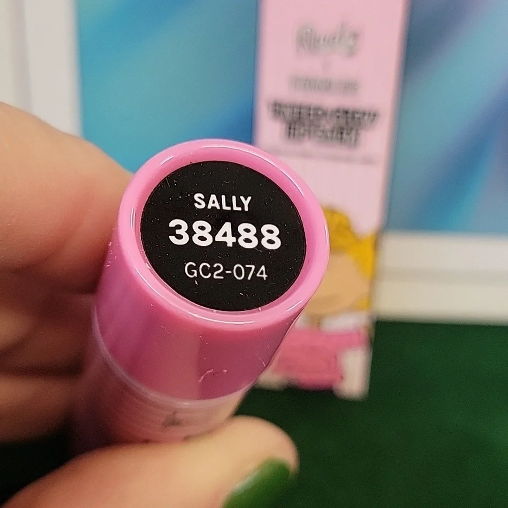 Rude x Peanuts Sally Pink Tinted Glow Lip Balm 4g New Tube in Box